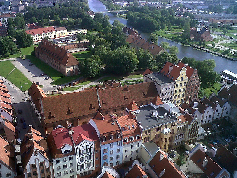 Panorama Elbląga . Fot. UM Elbląg