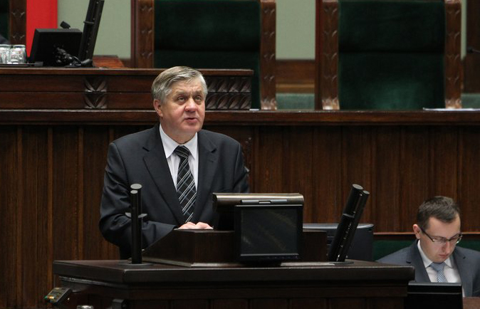 Minister Krzysztof Jurgiel. Zdjęcie ze strony jurgiel.pl